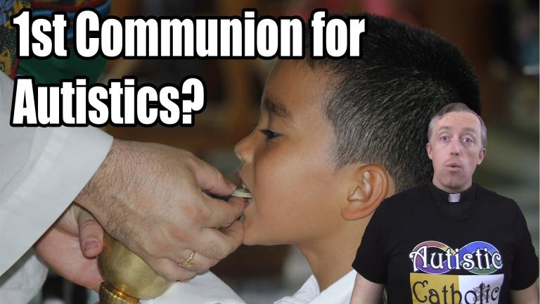 1st Communion for Autistic Kids