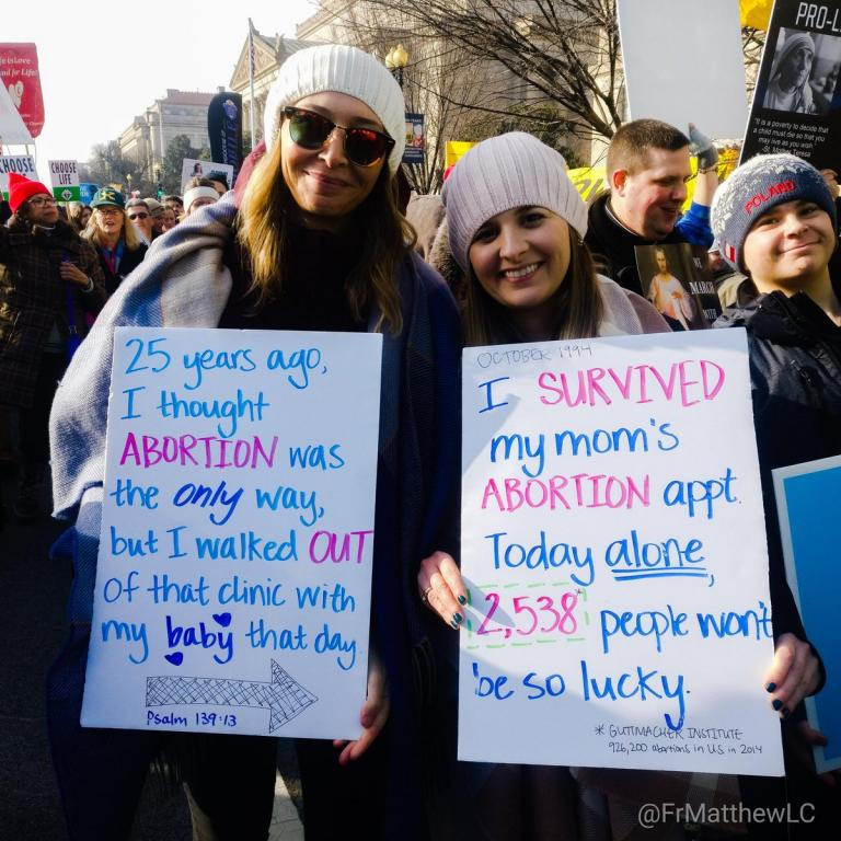 My photo of a woman who is glad she walked out of an abortion clinic