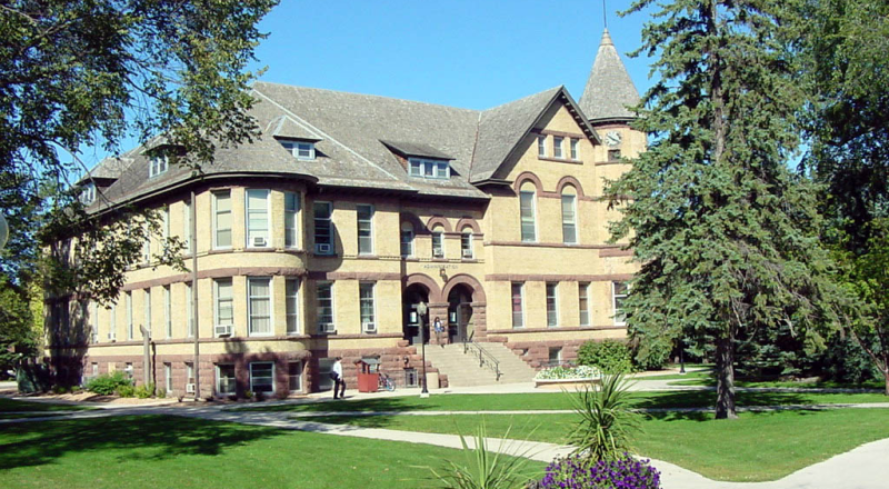 A building on North Dakota State University where the two authors teach