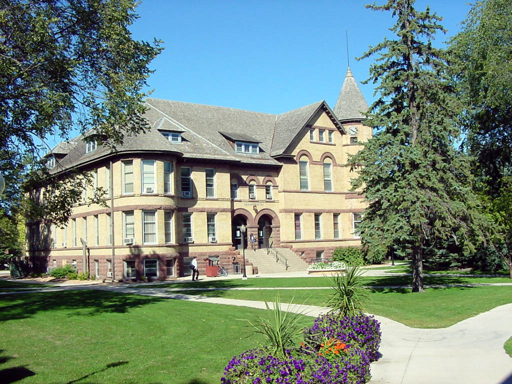 A building on North Dakota State University where the two authors teach