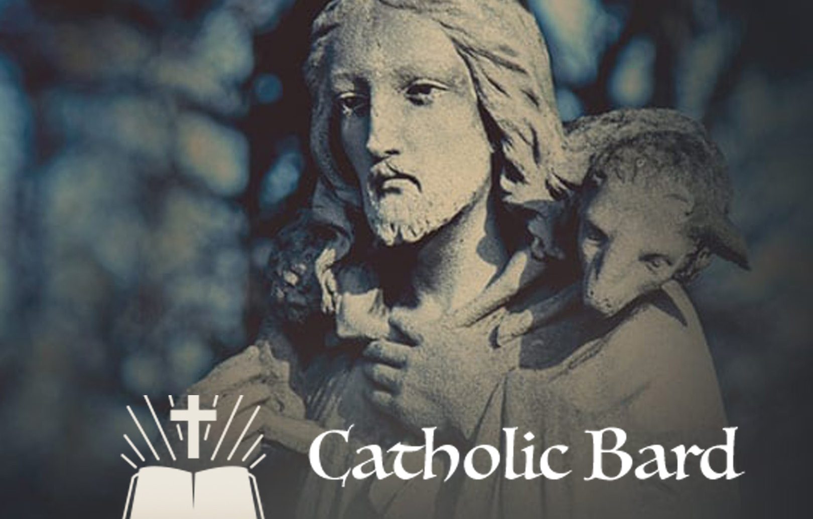 Catholic Bard name and background image from his site