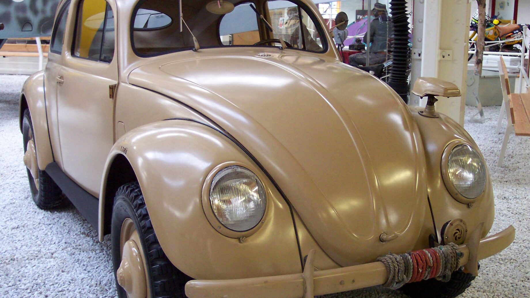 Volkswagon 82E, an early civilian car they made (Stahlkocher CC BY-SA 3.0)