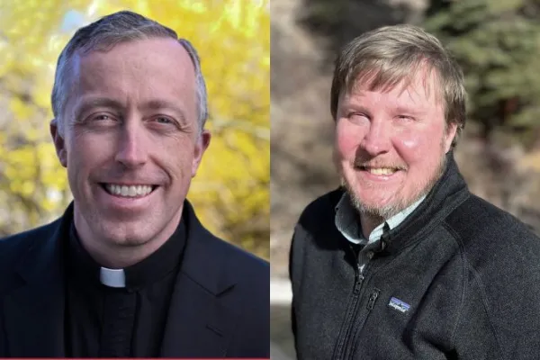 Father Matthew Schneider and Allen Obie John Smith