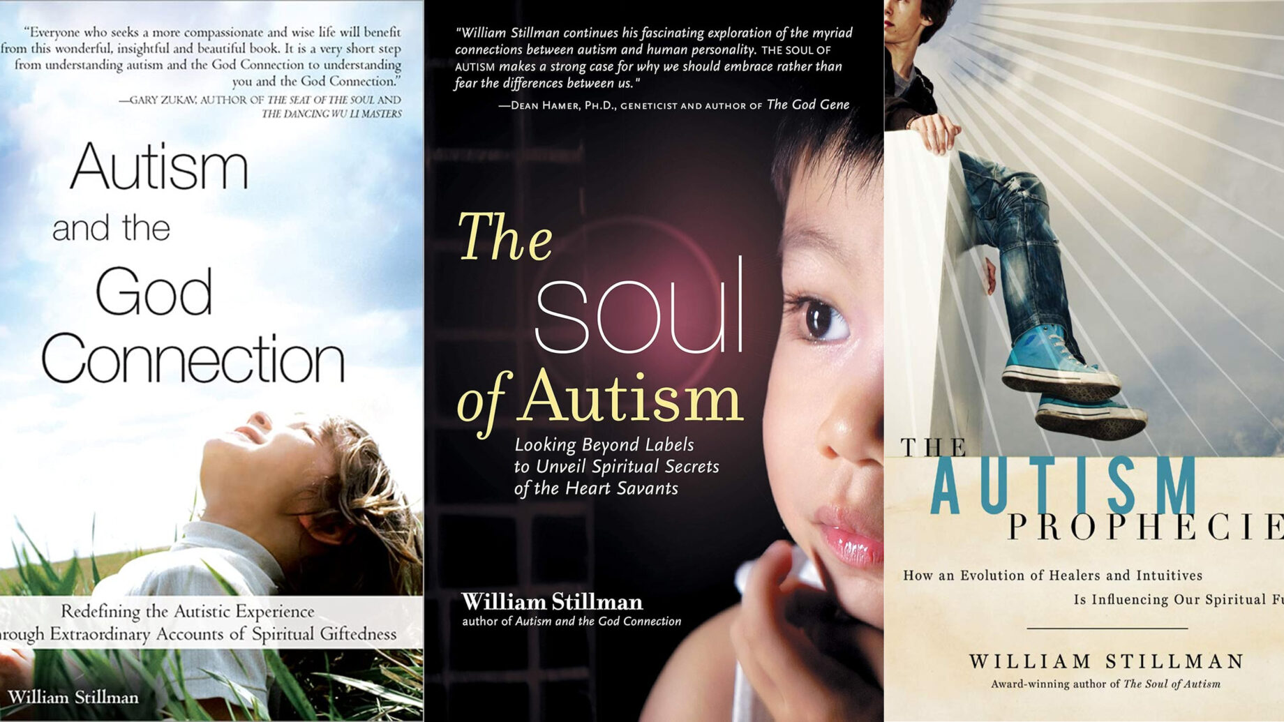 The 3 books by William Stillman that this post is warning about, for reference