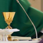 Priest at Mass