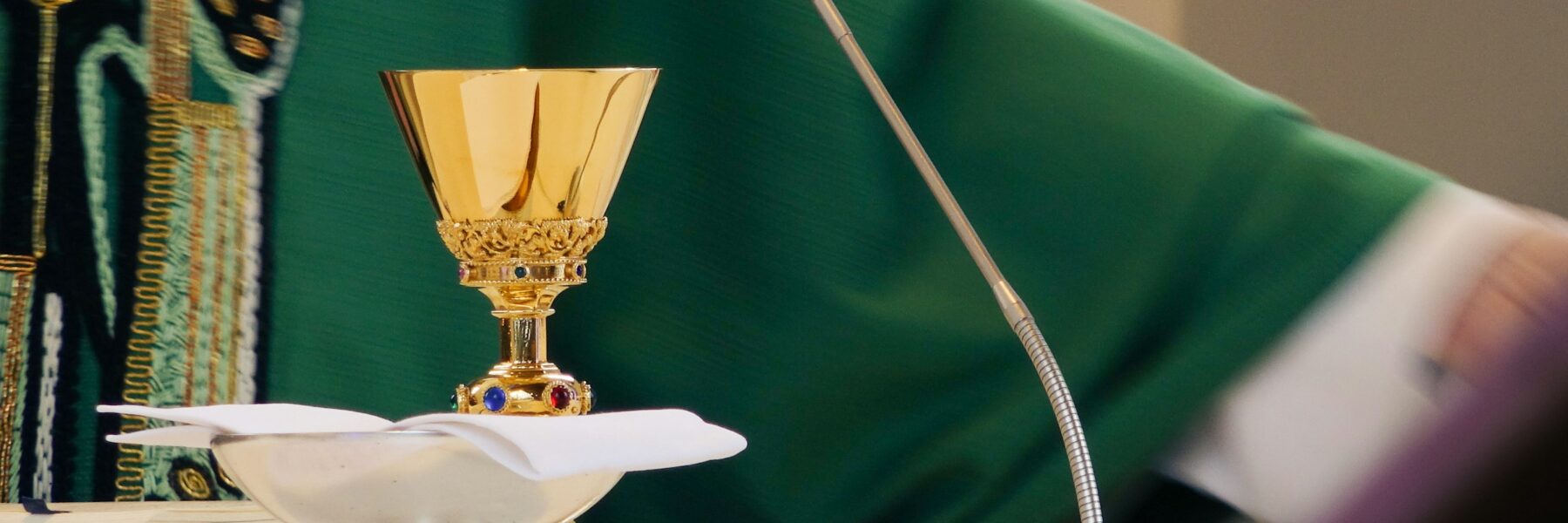Priest at Mass