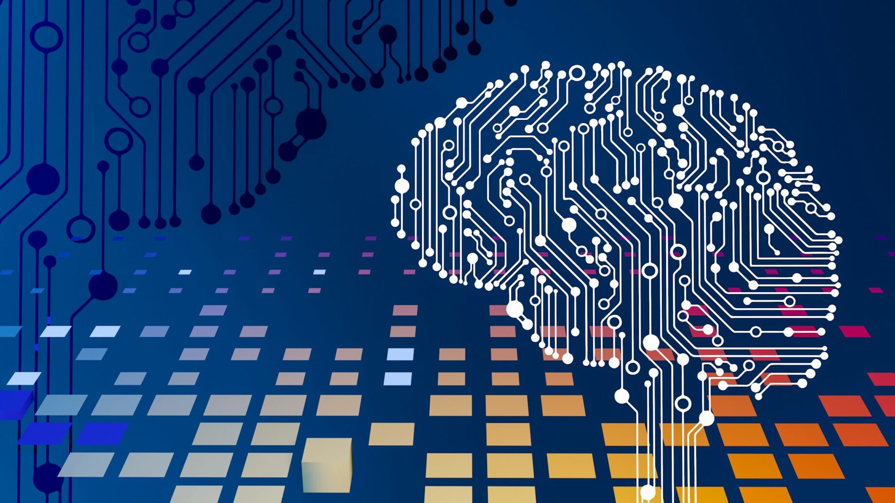 A symbol representing artificial intelligence