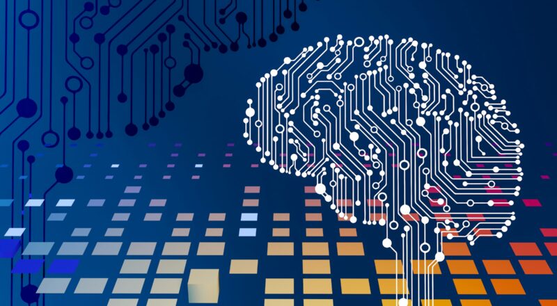 A symbol representing artificial intelligence